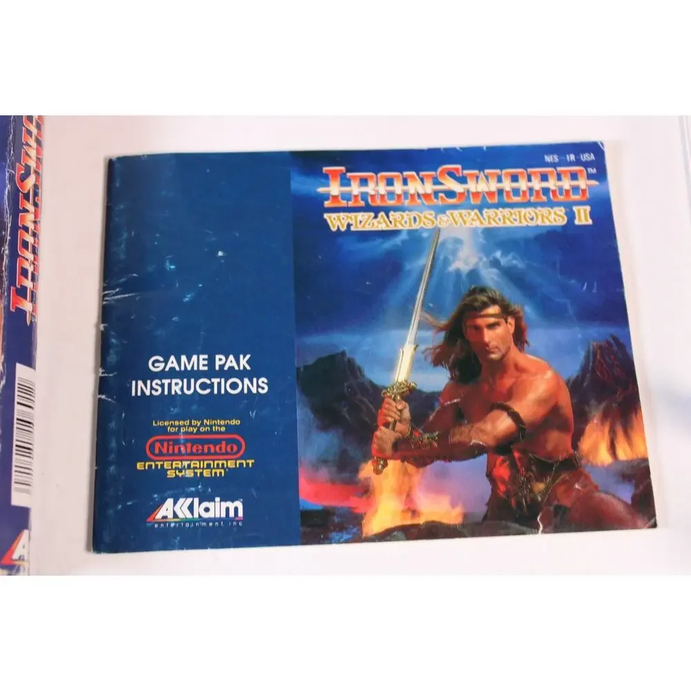 IronSword: Wizards & Warriors II (Nintendo Entertainment System, 1989)